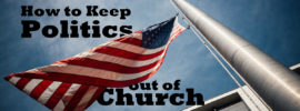 Politics and church photo